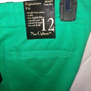 Nue Options Plus Signature Stretch Pants 22W Black